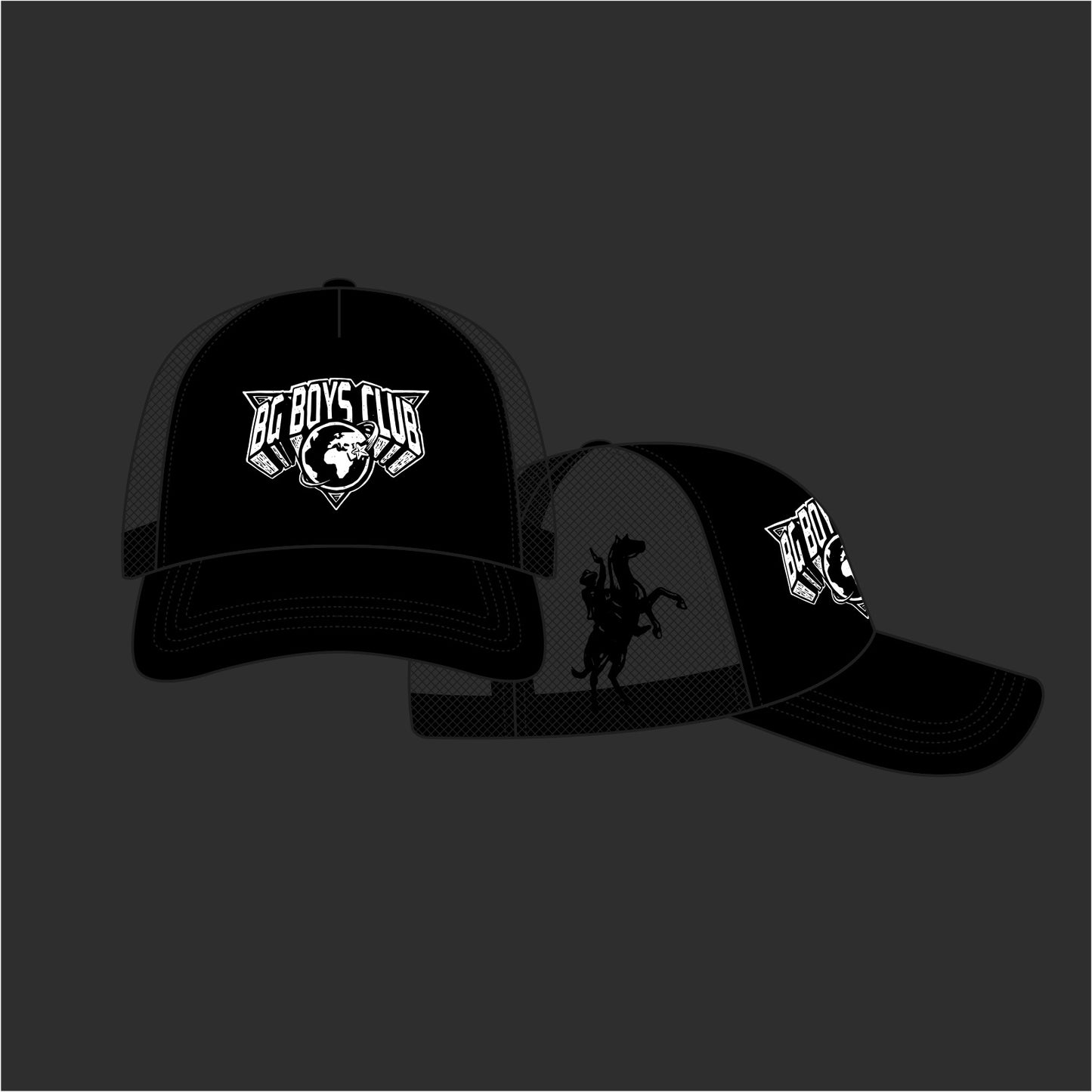 BGBC OG TRUCKER [BLACK]